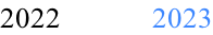 2022            2023